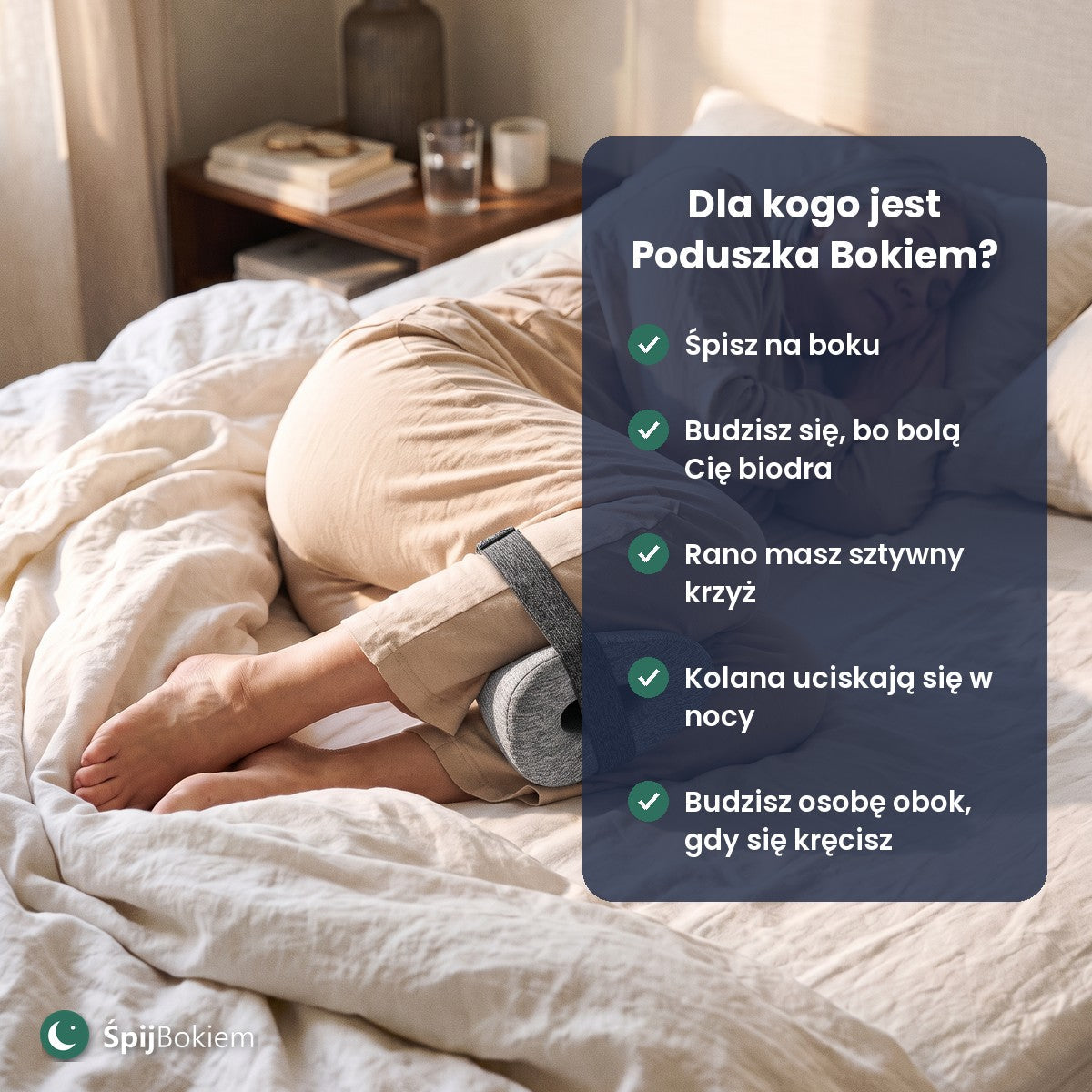 Dla kogo jest Poduszka Bokiem